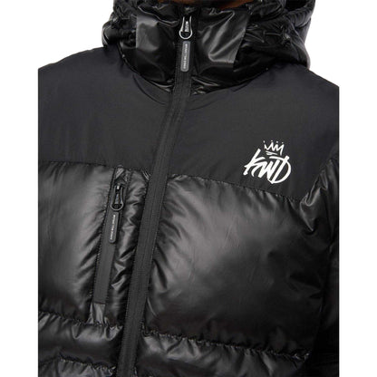 Black - Side - Kings Will Dream Mens Ascend Polyester Puffer Jacket