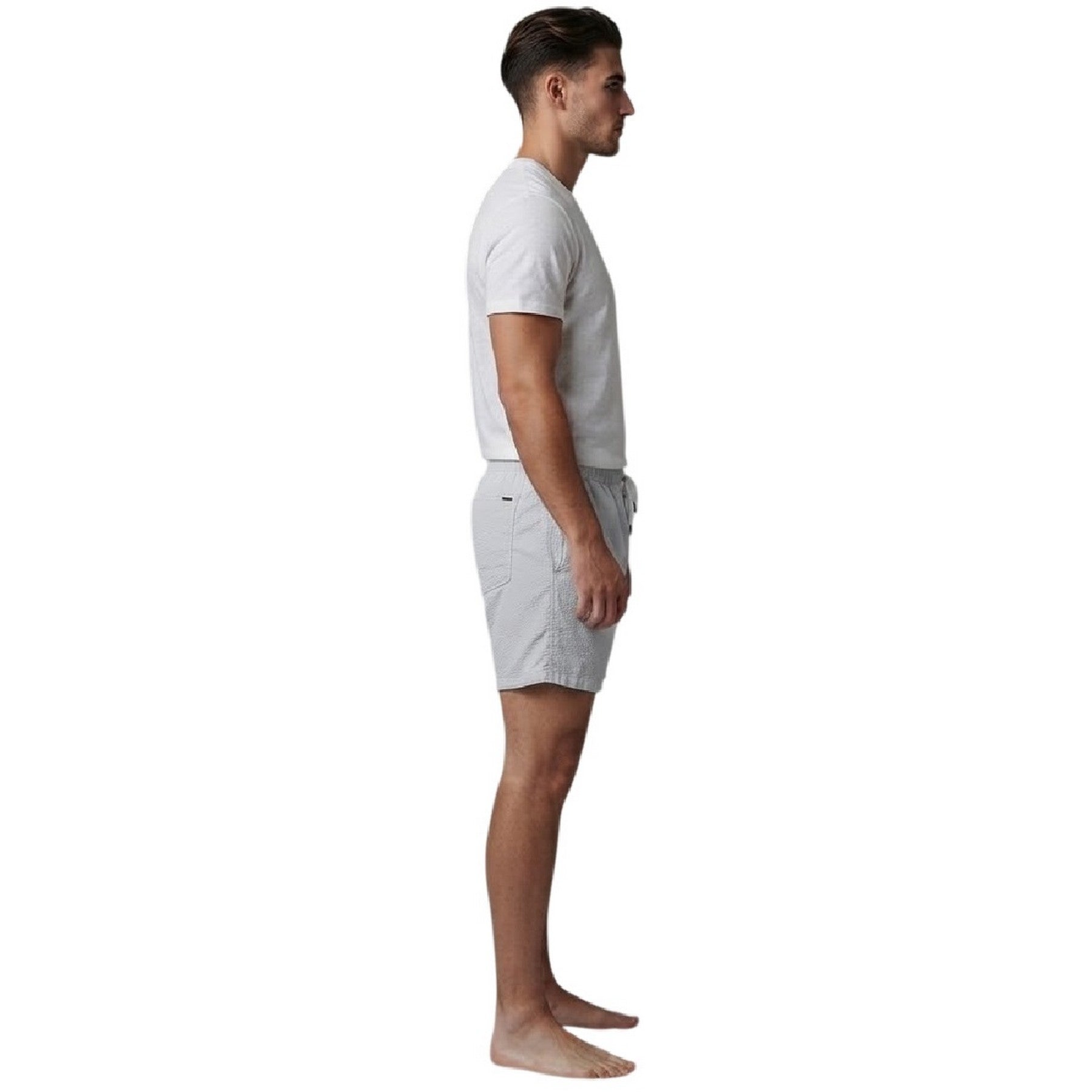 Light Grey - Back - Ellesse Mens Segnato Swim Shorts