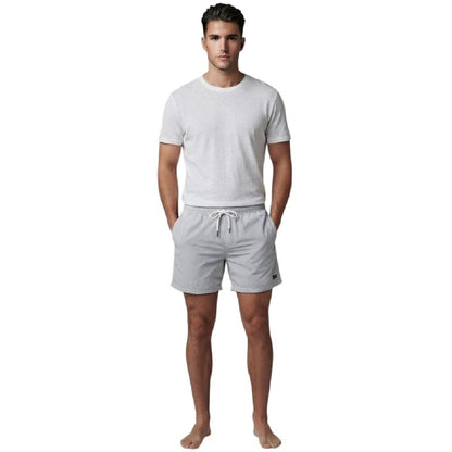 Light Grey - Side - Ellesse Mens Segnato Swim Shorts
