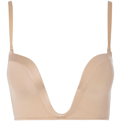 Nude - Front - Wonderbra Womens-Ladies Plunge Bra
