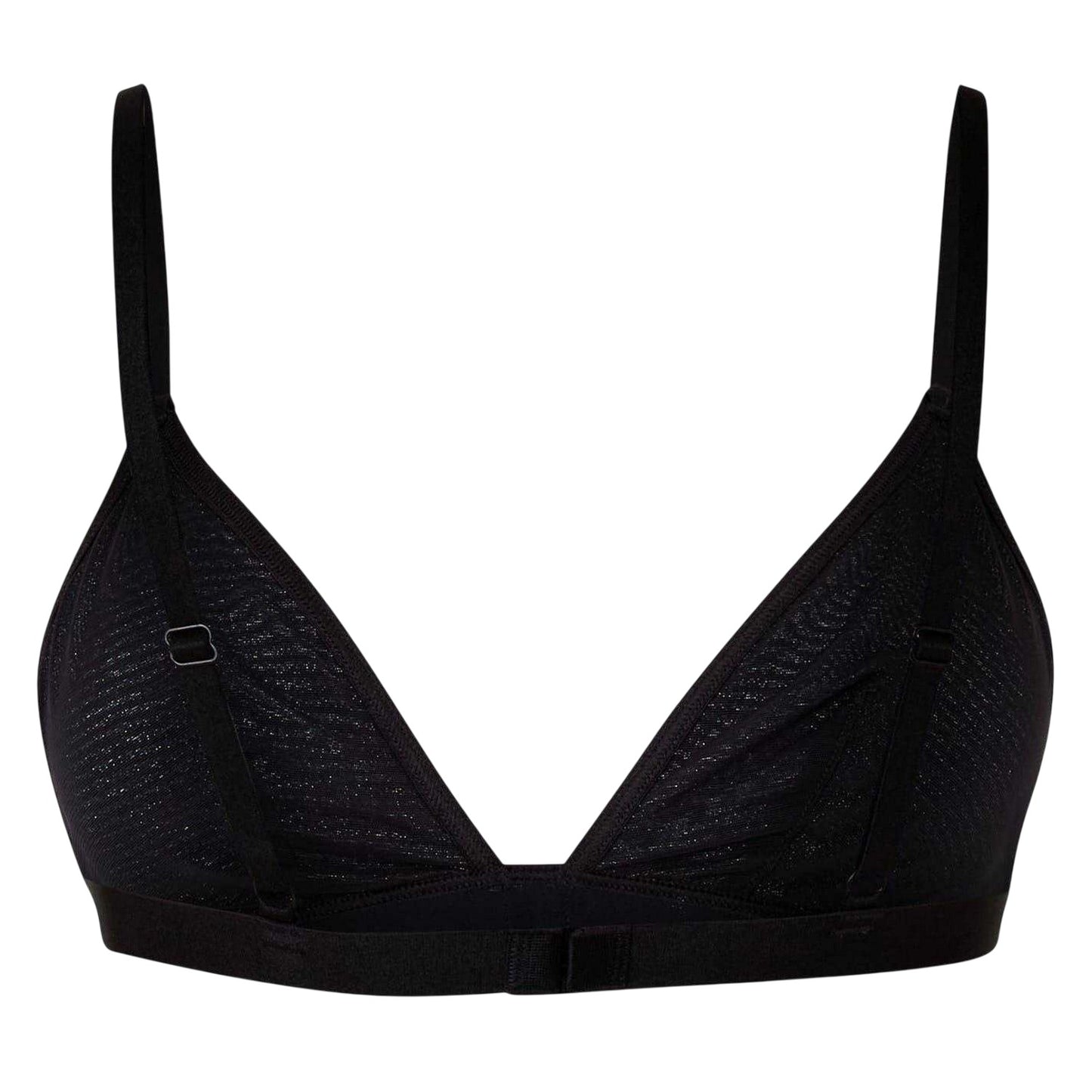 Black - Back - Hugo Womens-Ladies Lurex Bra