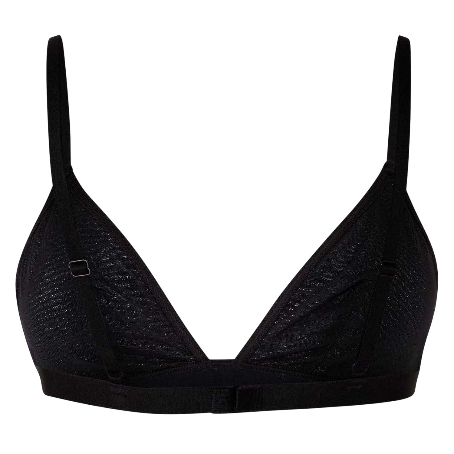 Black - Back - Hugo Womens-Ladies Lurex Bra