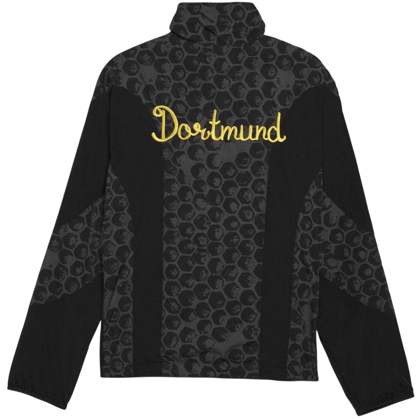 Black-Yellow - Back - Puma Mens Borussia Dortmund Anorak