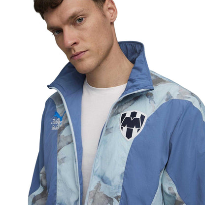 Deep Navy - Side - Puma Mens KidSuper CF Monterrey Anorak