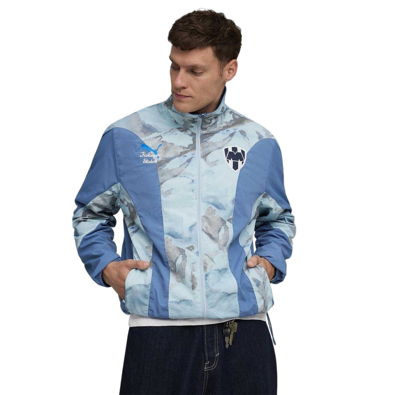 Deep Navy - Lifestyle - Puma Mens KidSuper CF Monterrey Anorak