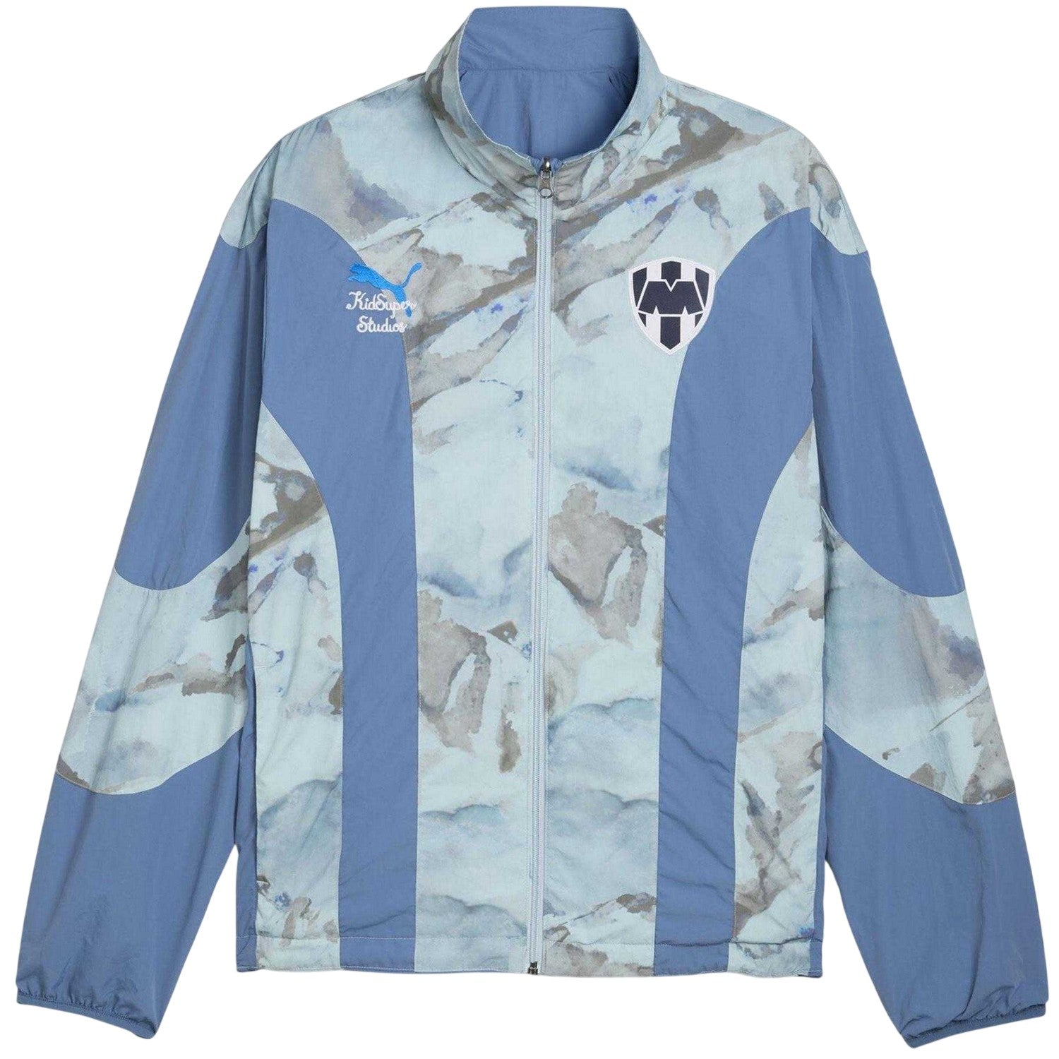 Deep Navy - Front - Puma Mens KidSuper CF Monterrey Anorak