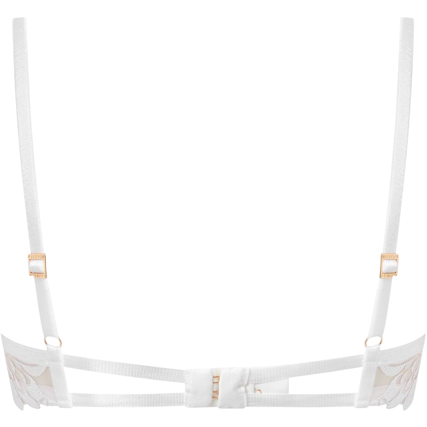 White - Back - Bluebella Womens-Ladies Leonora Bra