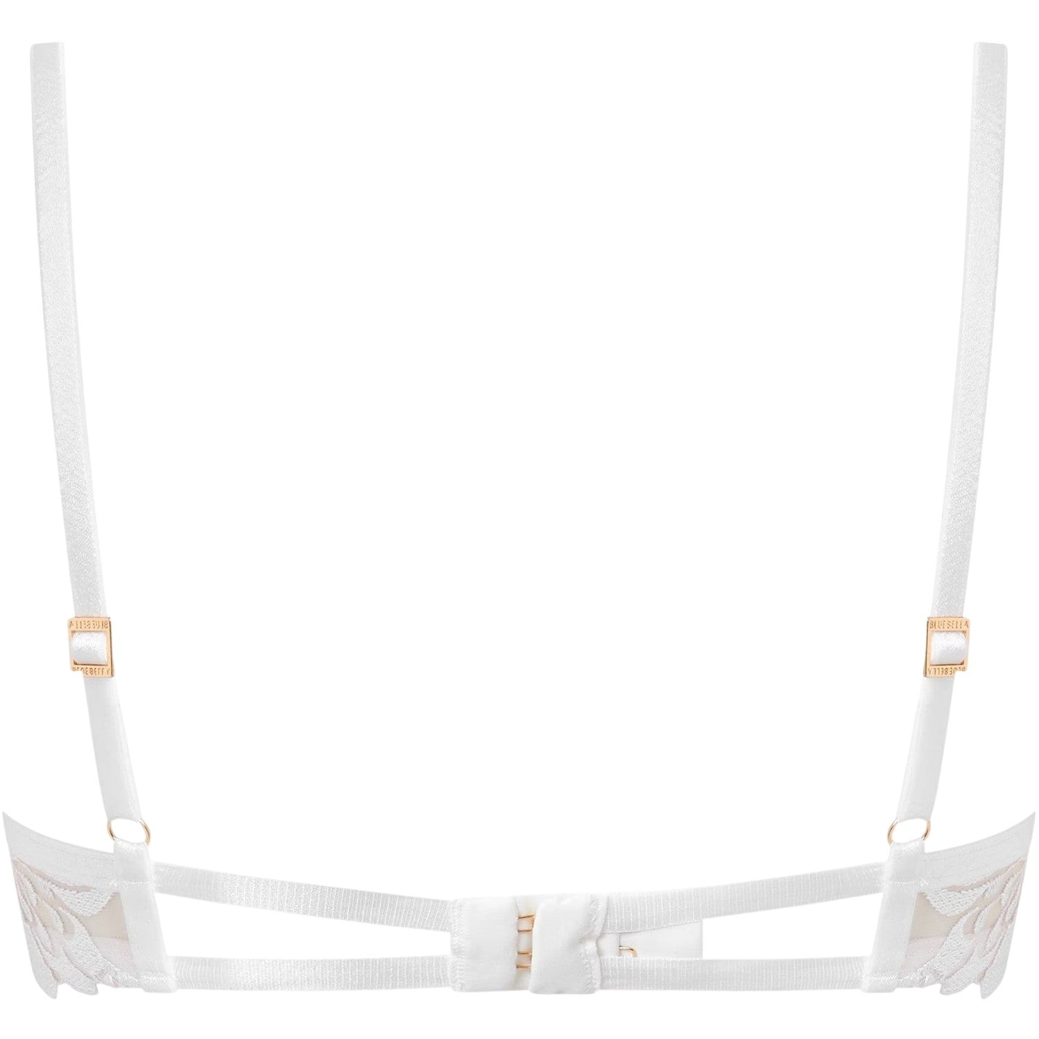 White - Back - Bluebella Womens-Ladies Leonora Bra