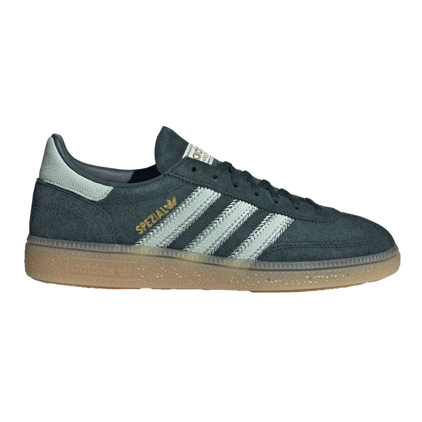 Ivy-Green - Front - Adidas Womens-Ladies Spezial Suede Handball Trainers