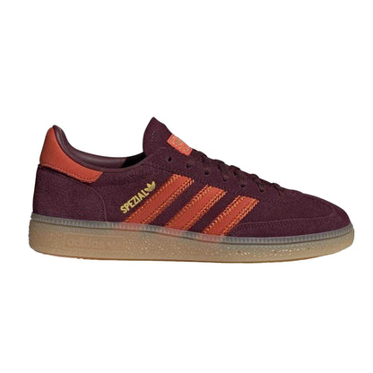 Maroon-Red - Front - Adidas Womens-Ladies Spezial Suede Handball Trainers