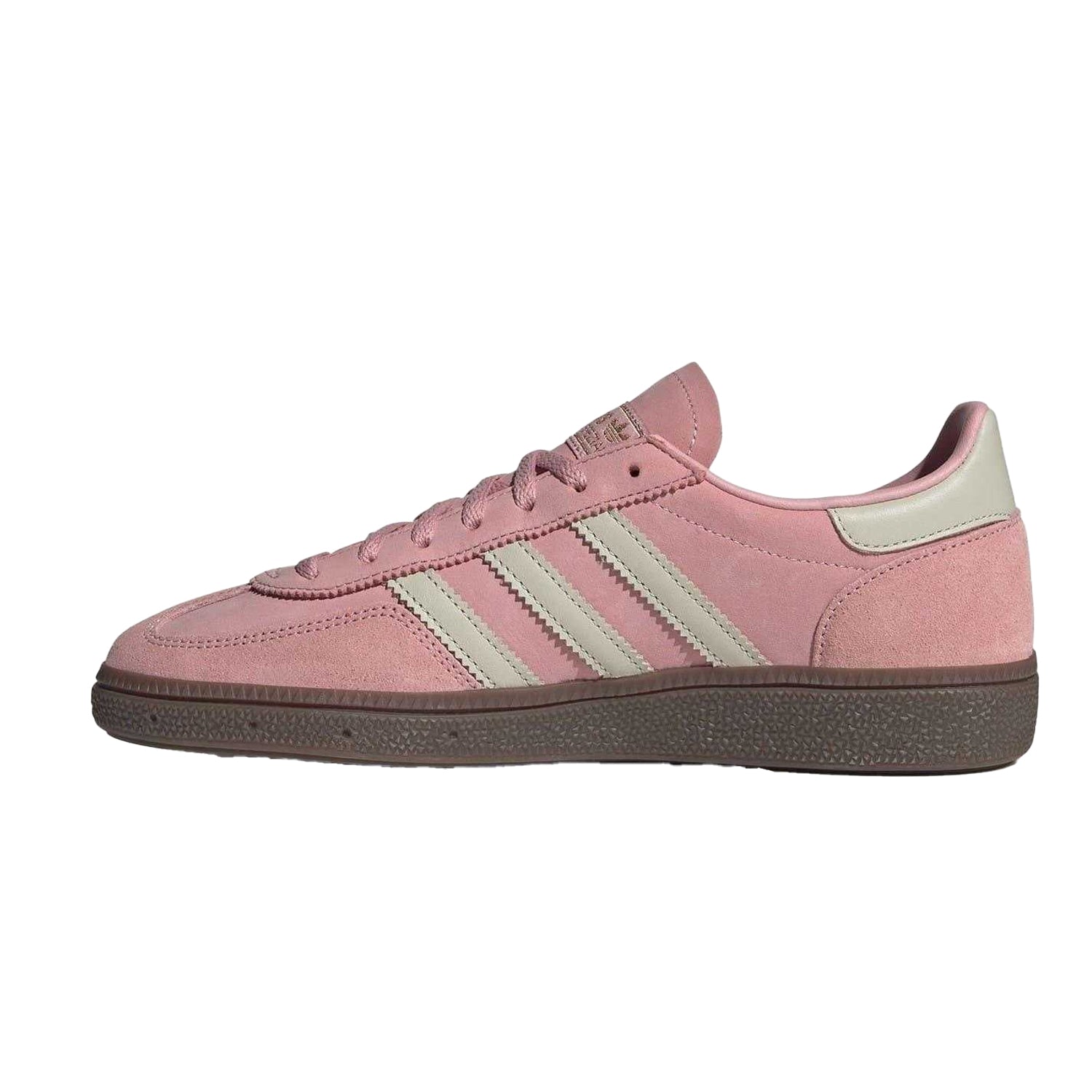 Baby Pink - Side - Adidas Womens-Ladies Spezial Suede Handball Trainers