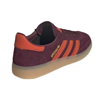 Maroon-Red - Back - Adidas Womens-Ladies Spezial Suede Handball Trainers