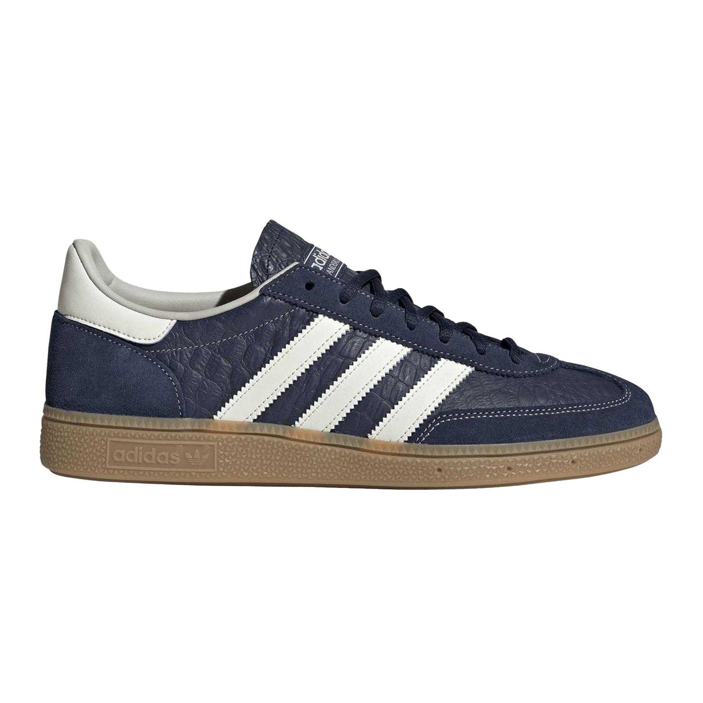 Navy-Cream - Front - Adidas Womens-Ladies Spezial Suede Handball Trainers