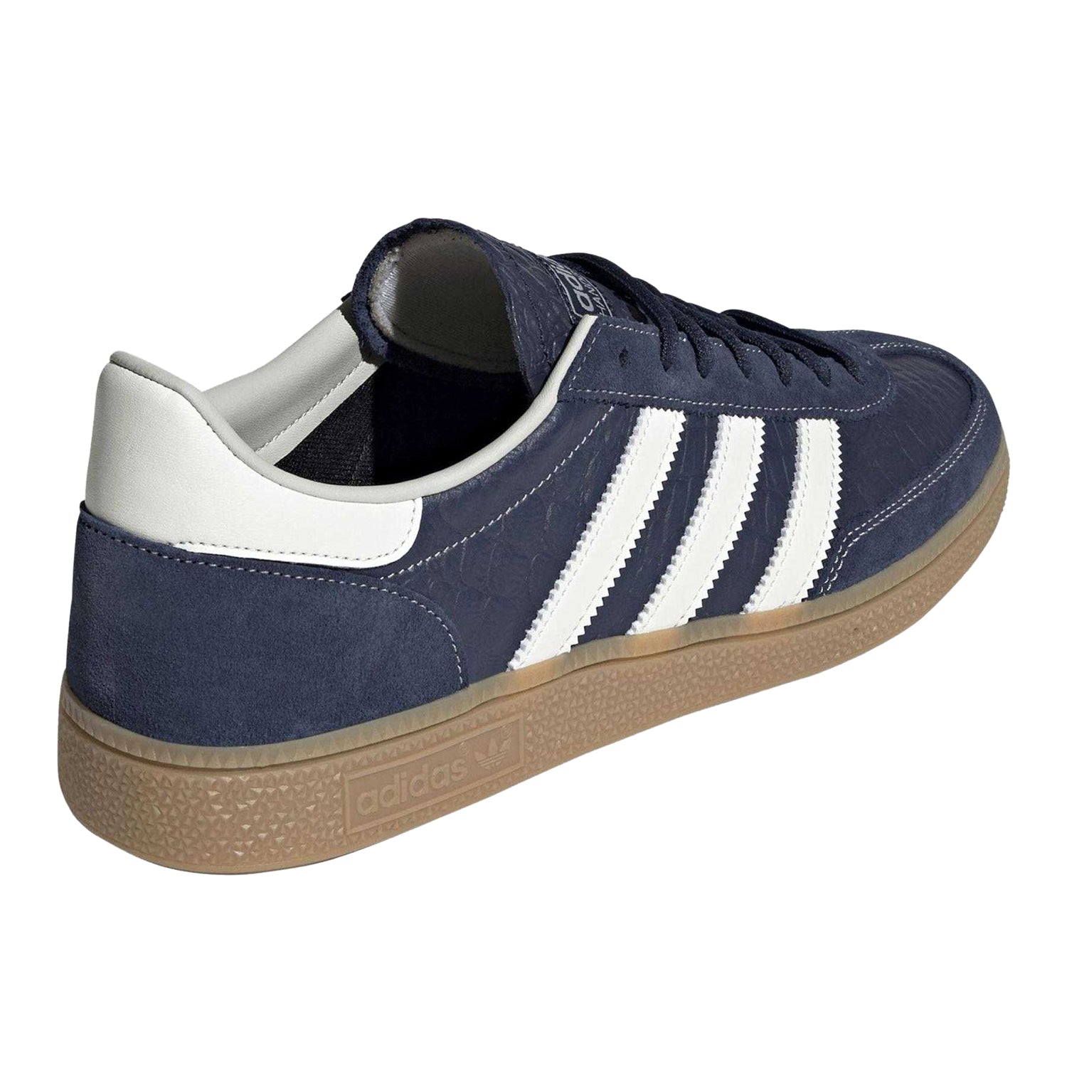 Navy-Cream - Back - Adidas Womens-Ladies Spezial Suede Handball Trainers