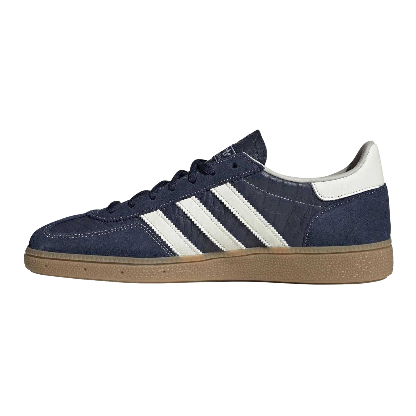 Navy-Cream - Side - Adidas Womens-Ladies Spezial Suede Handball Trainers
