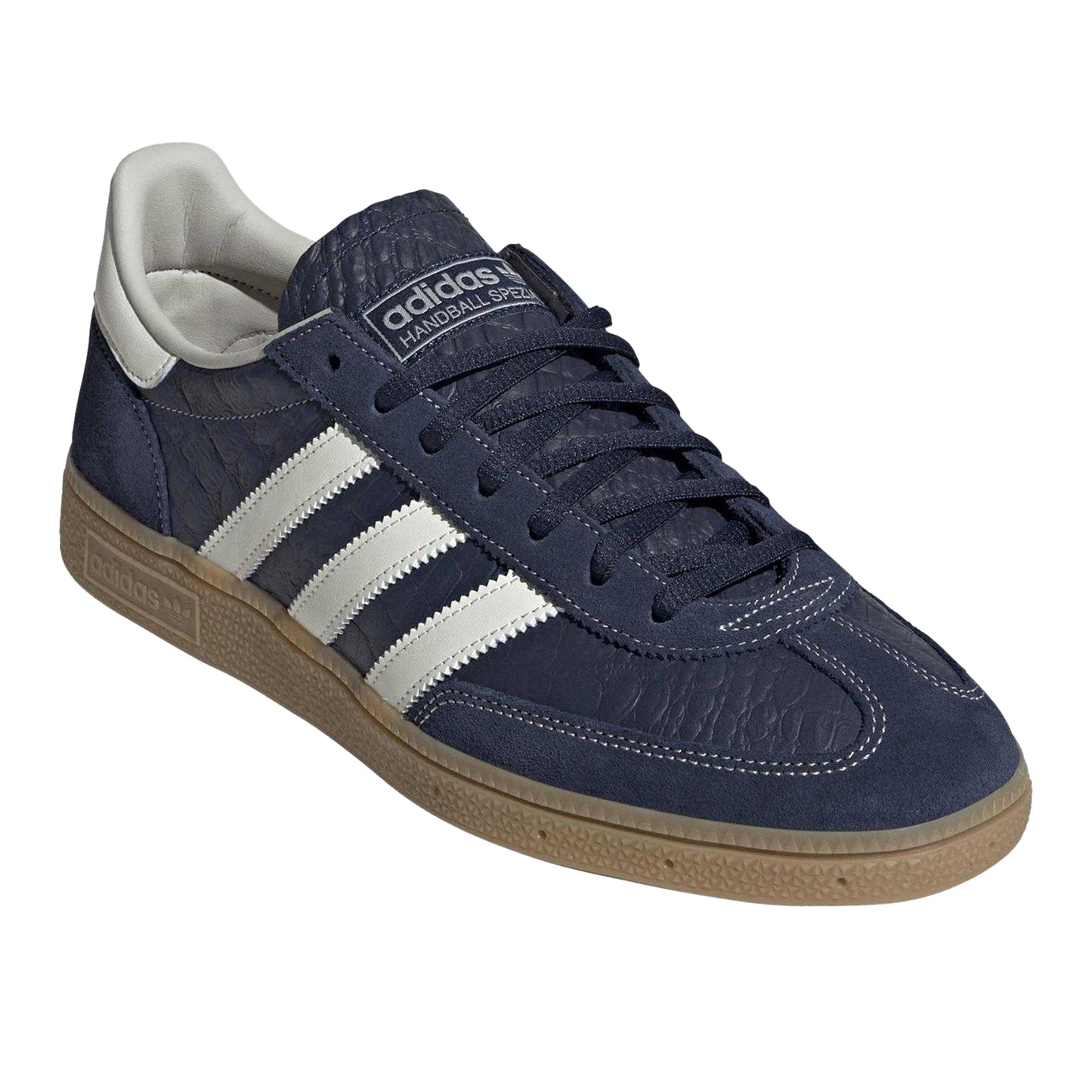 Navy-Cream - Pack Shot - Adidas Womens-Ladies Spezial Suede Handball Trainers
