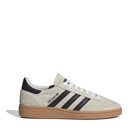 Alumina-Black - Front - Adidas Womens-Ladies Spezial Suede Handball Trainers