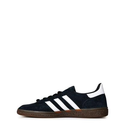 Black-White-Gum - Side - Adidas Womens-Ladies Spezial Suede Handball Trainers