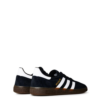 Black-White-Gum - Pack Shot - Adidas Womens-Ladies Spezial Suede Handball Trainers