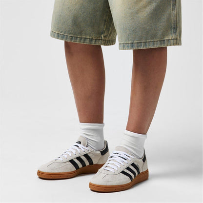 Alumina-Black - Back - Adidas Womens-Ladies Spezial Suede Handball Trainers