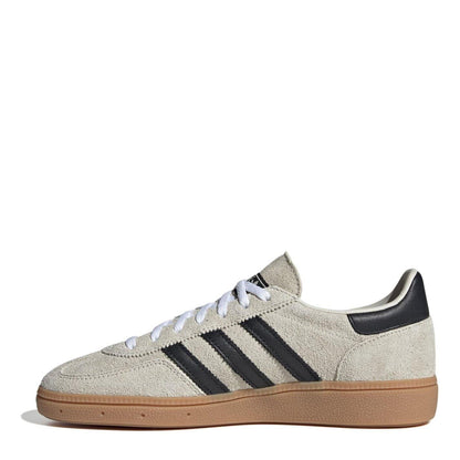 Alumina-Black - Side - Adidas Womens-Ladies Spezial Suede Handball Trainers
