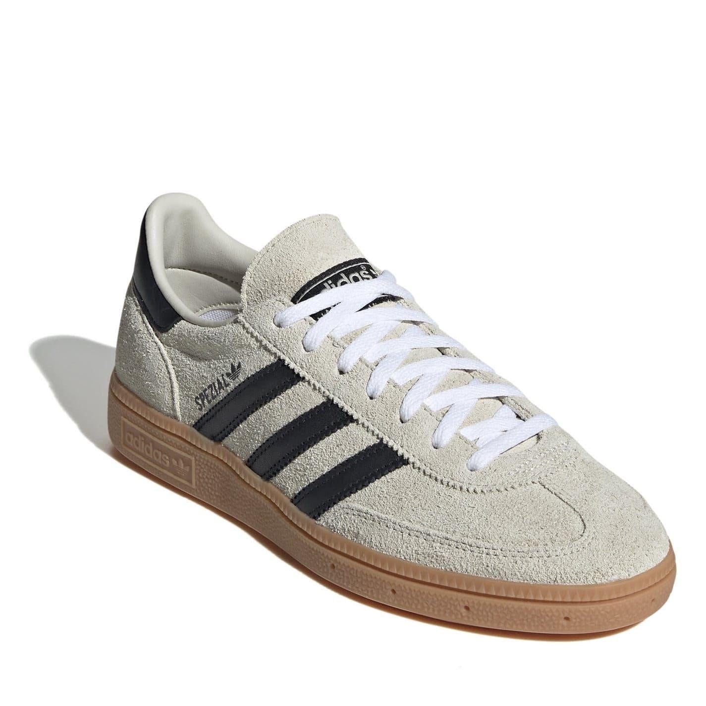 Alumina-Black - Lifestyle - Adidas Womens-Ladies Spezial Suede Handball Trainers