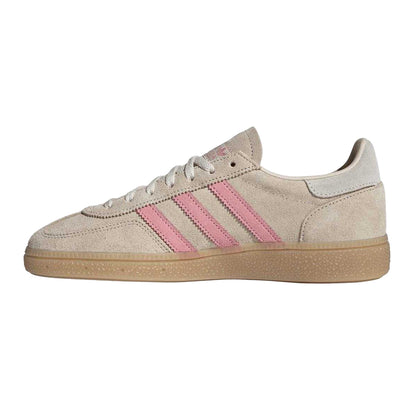 Cream-Pink - Side - Adidas Womens-Ladies Spezial Suede Handball Trainers