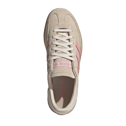 Cream-Pink - Lifestyle - Adidas Womens-Ladies Spezial Suede Handball Trainers