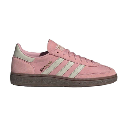 Baby Pink - Front - Adidas Womens-Ladies Spezial Suede Handball Trainers