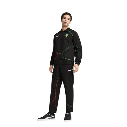 Puma Black - Pack Shot - Puma Mens Morocco Tracksuit Bottoms