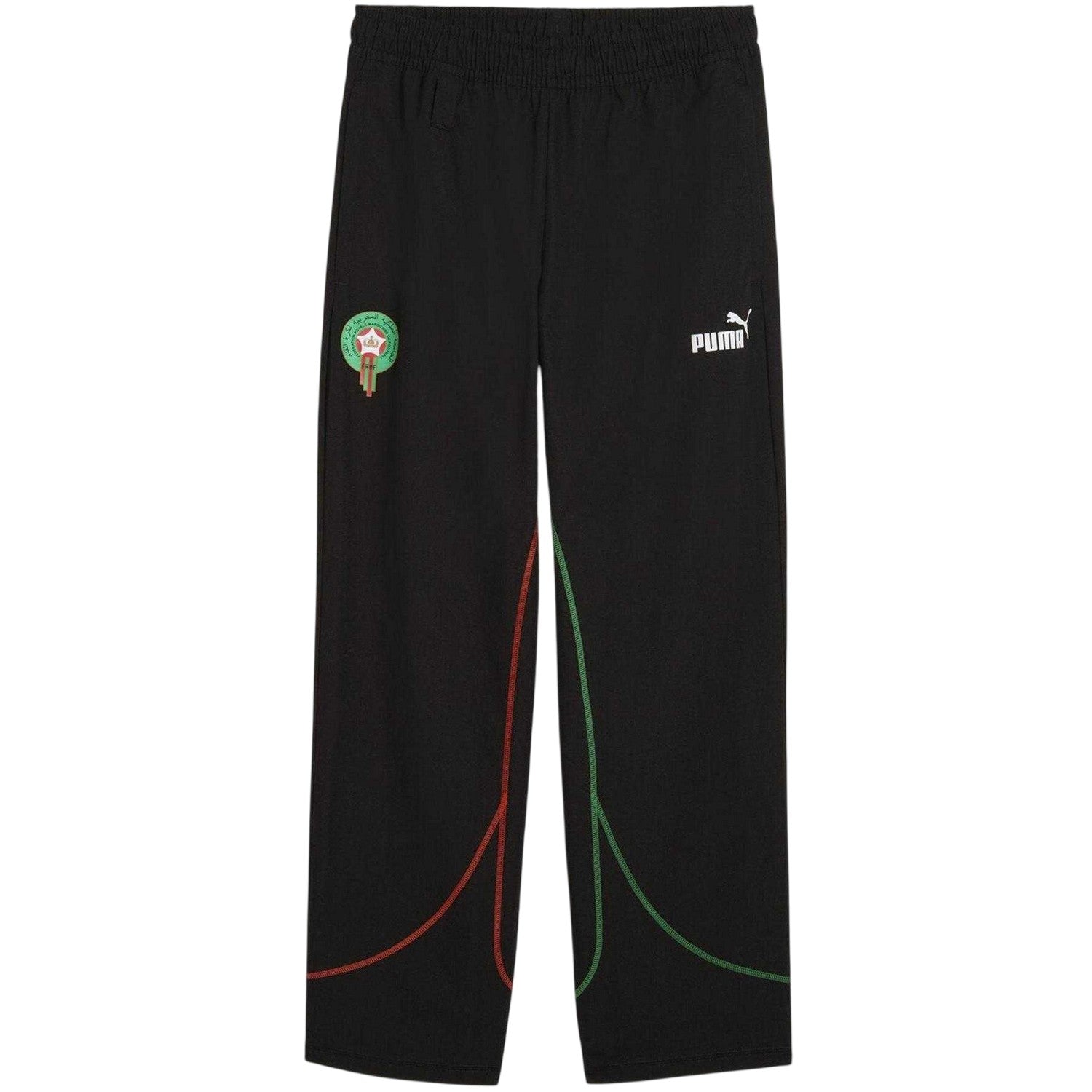 Puma Black - Front - Puma Mens Morocco Tracksuit Bottoms