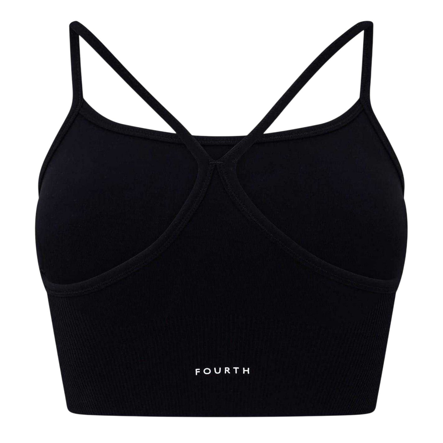 Black - Back - 4th & Reckless Womens-Ladies Jenna Sports Bra