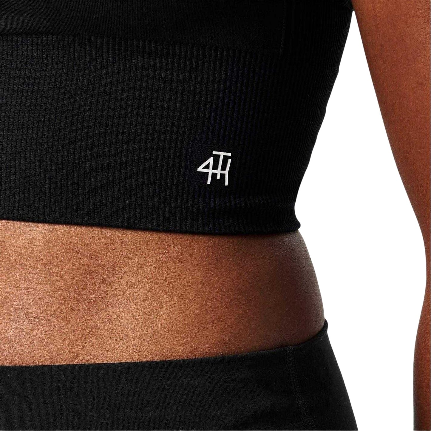 Black - Lifestyle - 4th & Reckless Womens-Ladies Jenna Sports Bra