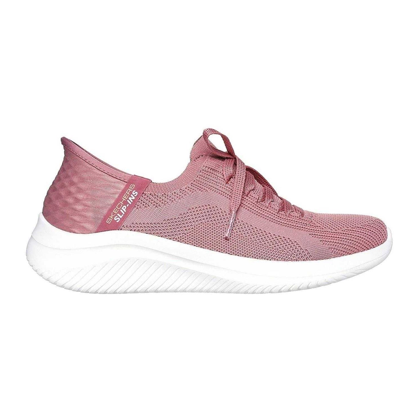 Mauve - Front - Skechers Womens-Ladies Ultra Flex 3.0 - Brilliant Trainers