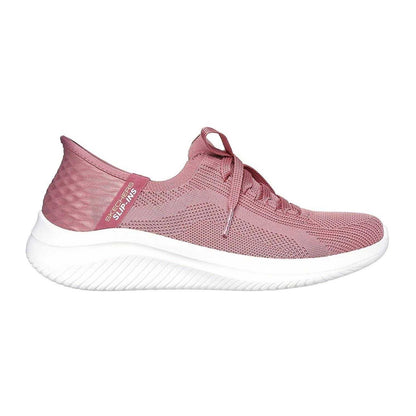 Mauve - Front - Skechers Womens-Ladies Ultra Flex 3.0 - Brilliant Trainers