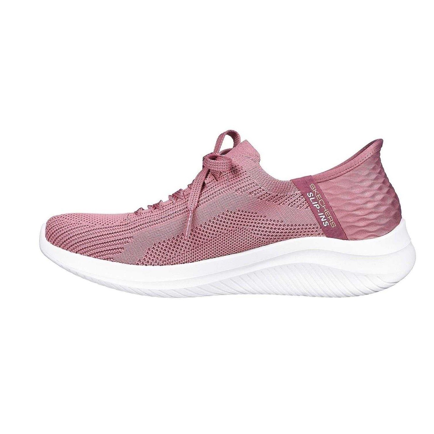 Pink - Back - Skechers Womens-Ladies Ultra Flex 3.0 - Brilliant Trainers