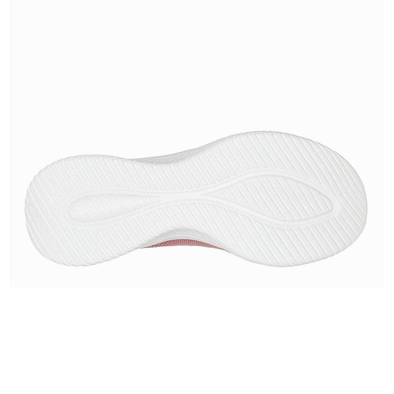 Pink - Lifestyle - Skechers Womens-Ladies Ultra Flex 3.0 - Brilliant Trainers