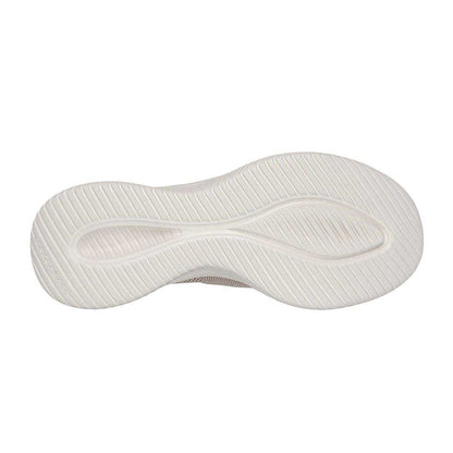 Beige - Lifestyle - Skechers Womens-Ladies Ultra Flex 3.0 - Brilliant Trainers