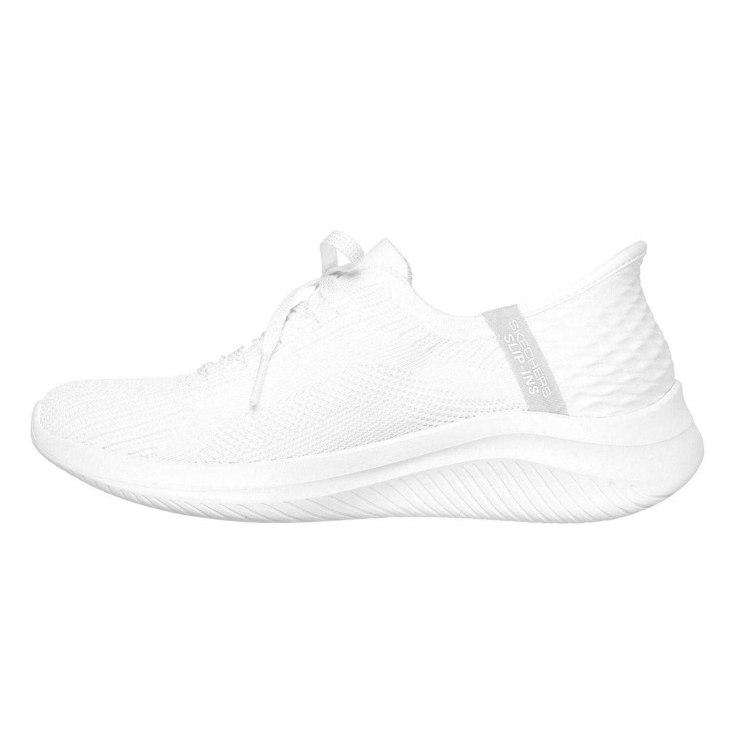 White - Back - Skechers Womens-Ladies Ultra Flex 3.0 - Brilliant Trainers