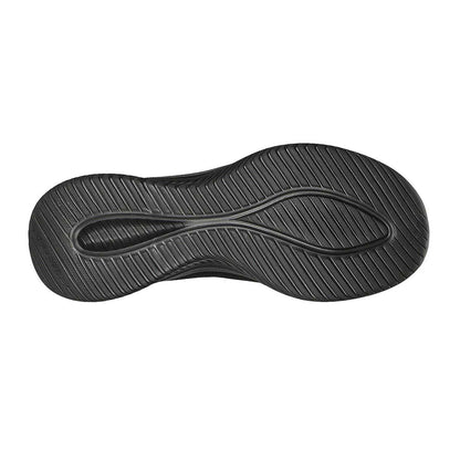 Triple Black - Side - Skechers Womens-Ladies Ultra Flex 3.0 - Brilliant Trainers