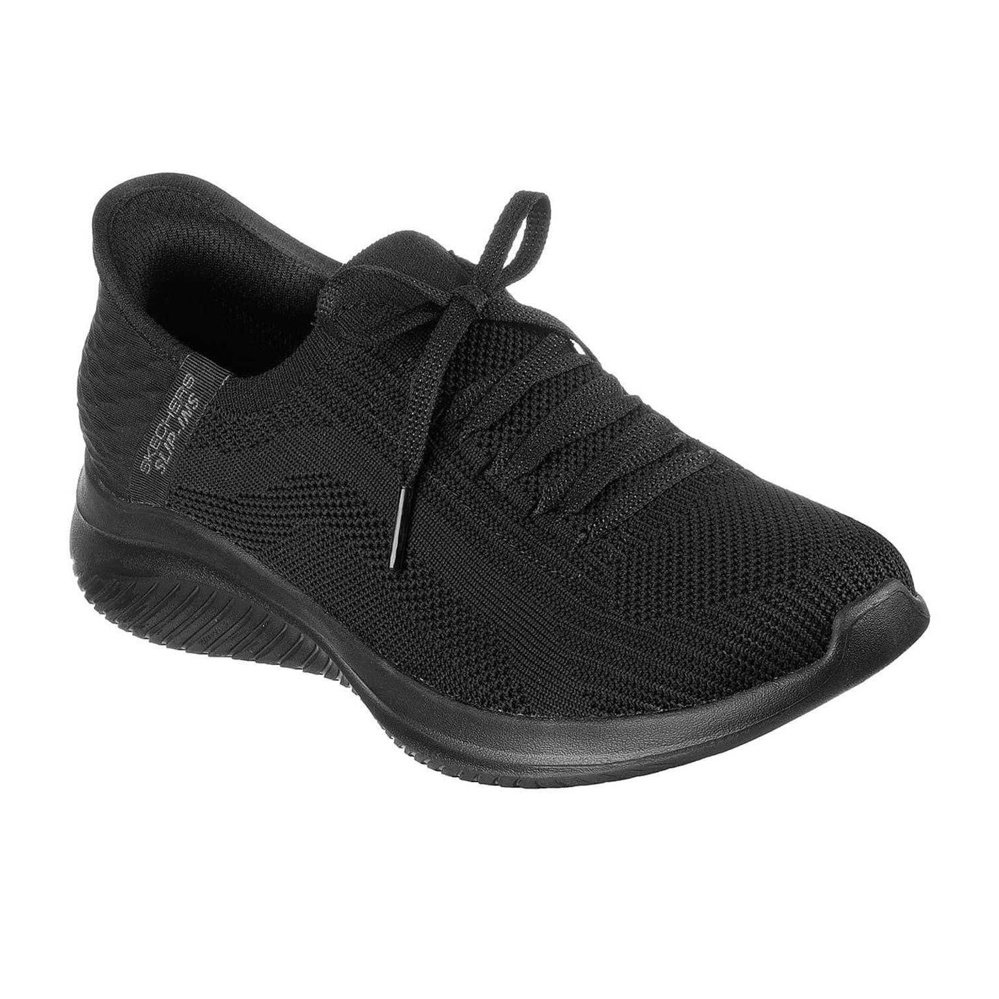 Triple Black - Lifestyle - Skechers Womens-Ladies Ultra Flex 3.0 - Brilliant Trainers