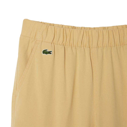 Natural - Side - Lacoste Womens-Ladies Gabardine Cargo Trousers