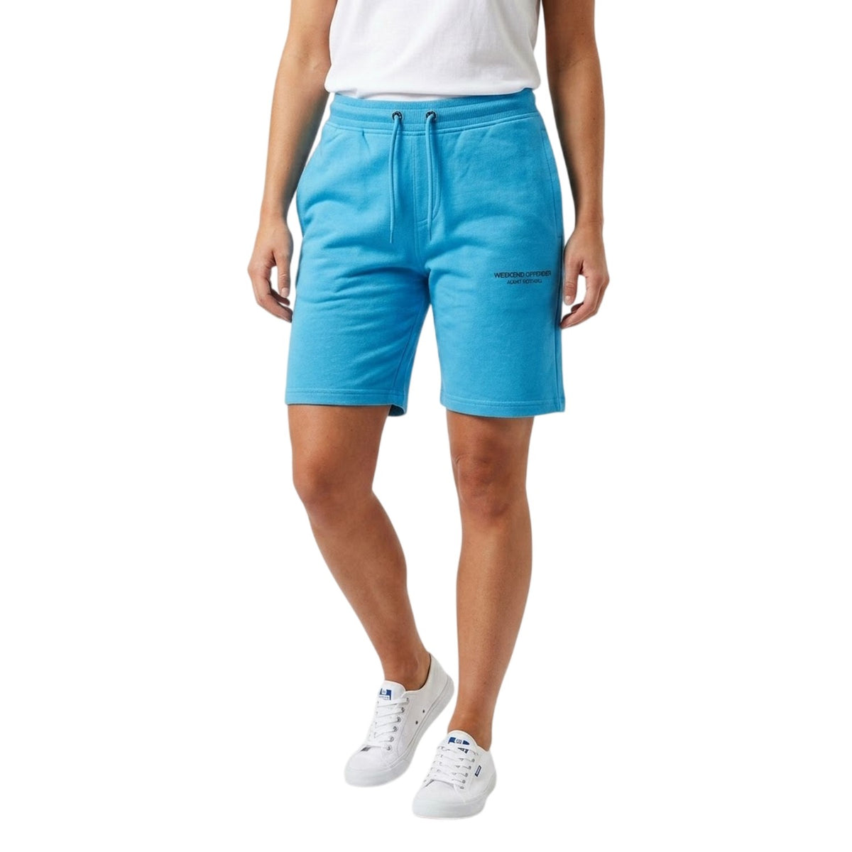 Blue - Lifestyle - Weekend Offender Womens-Ladies Cascade Sweat Shorts