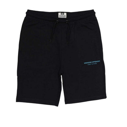 Navy - Front - Weekend Offender Womens-Ladies Cascade Sweat Shorts
