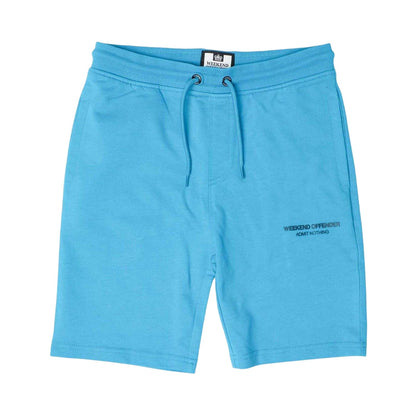 Blue - Front - Weekend Offender Womens-Ladies Cascade Sweat Shorts