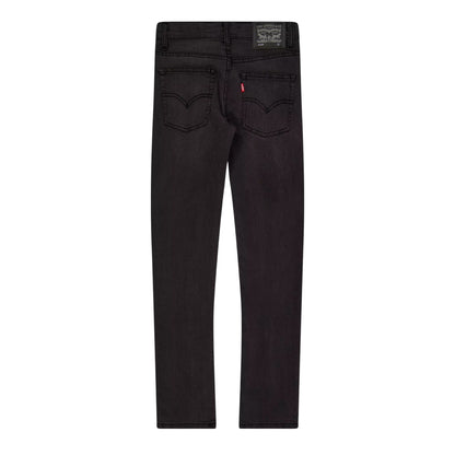 Black - Back - Levis Childrens-Kids 512 Denim Jeans