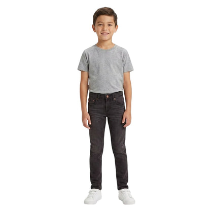 Black - Lifestyle - Levis Childrens-Kids 512 Denim Jeans