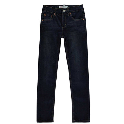 Hydro Blue - Front - Levis Childrens-Kids 512 Denim Jeans