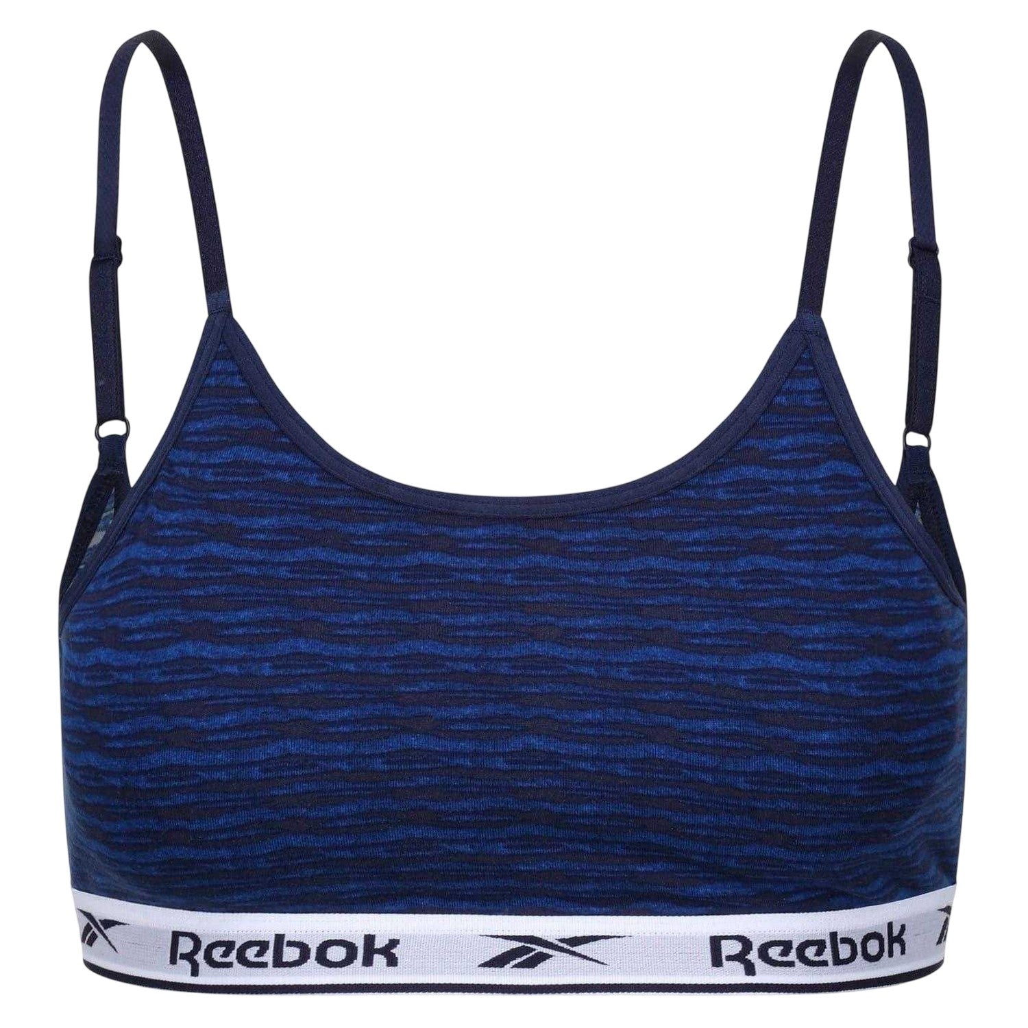 Blue-Navy - Front - Reebok Womens-Ladies Berry Sports Bra