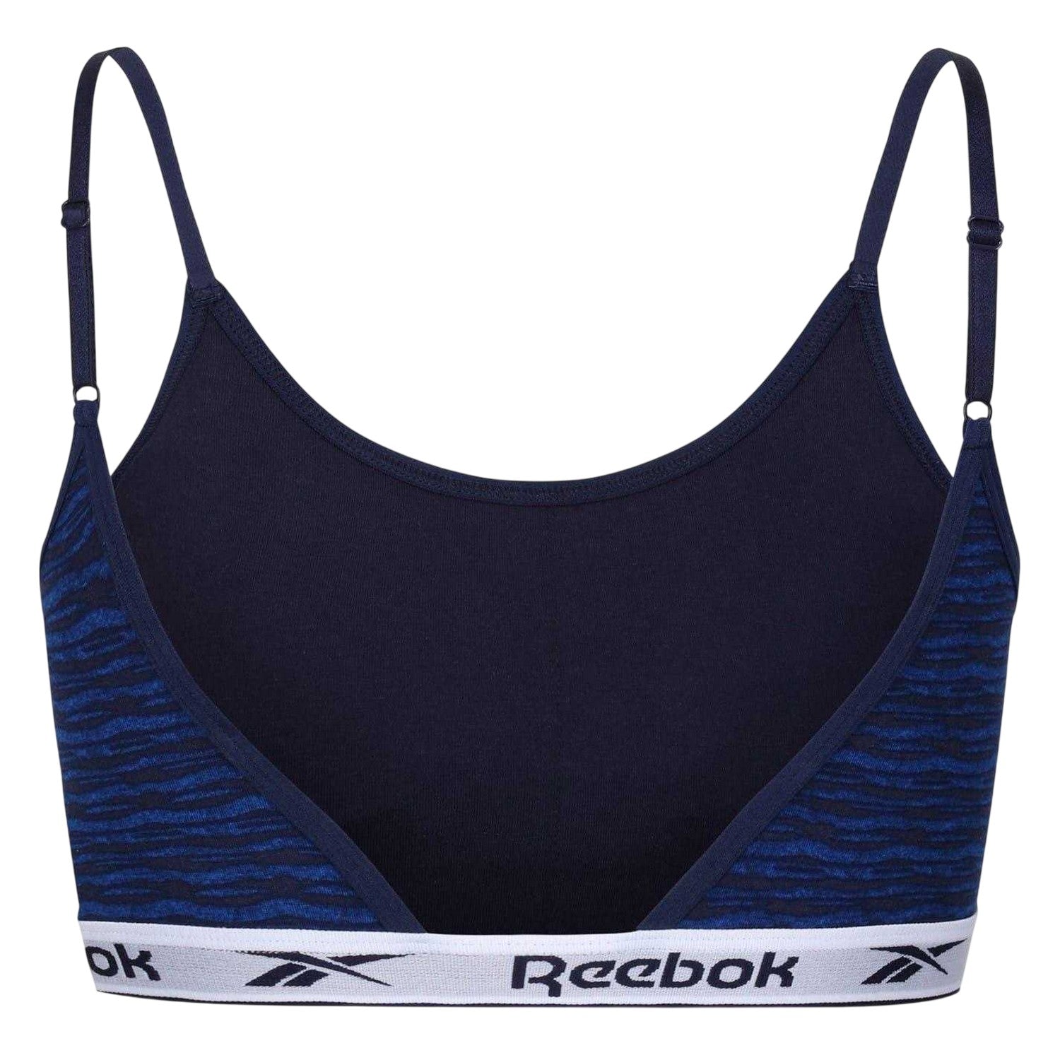 Blue-Navy - Back - Reebok Womens-Ladies Berry Sports Bra